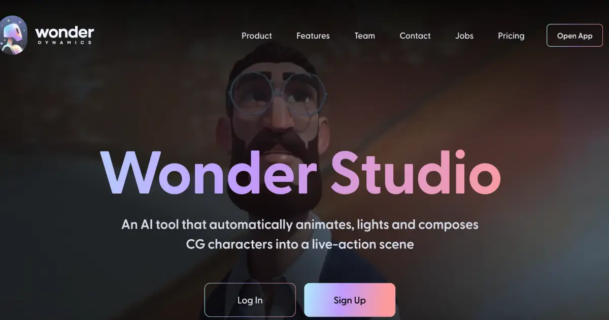 Wonder Studio AI工具中文介紹